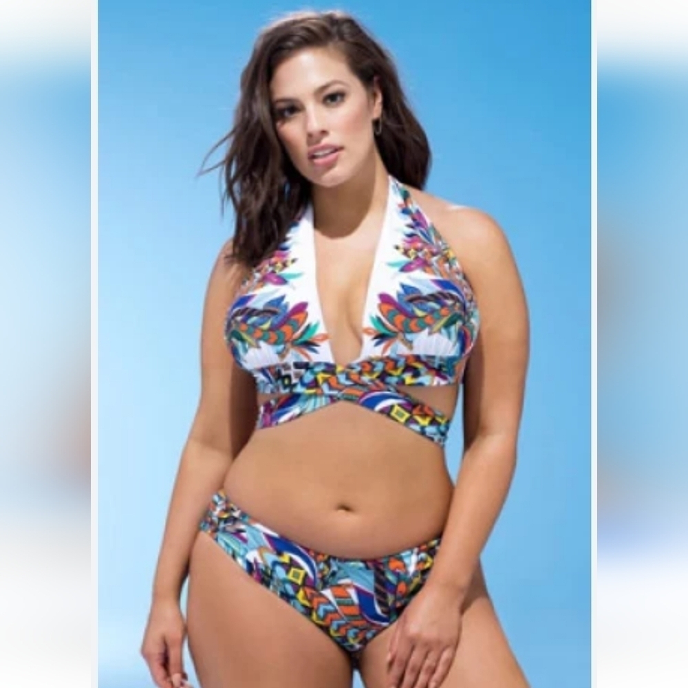 NWTs Ashley Graham x Swimsuits For All Condesa Bikini